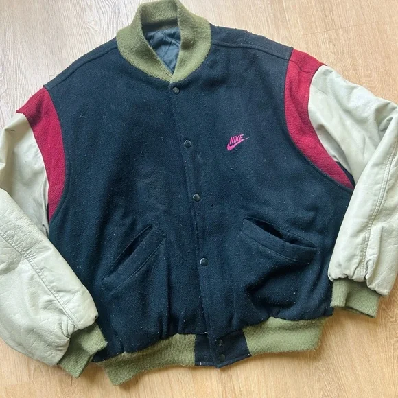 RARE Vintage Nike Employee 80s varsity Basketball jacket Men’s XL